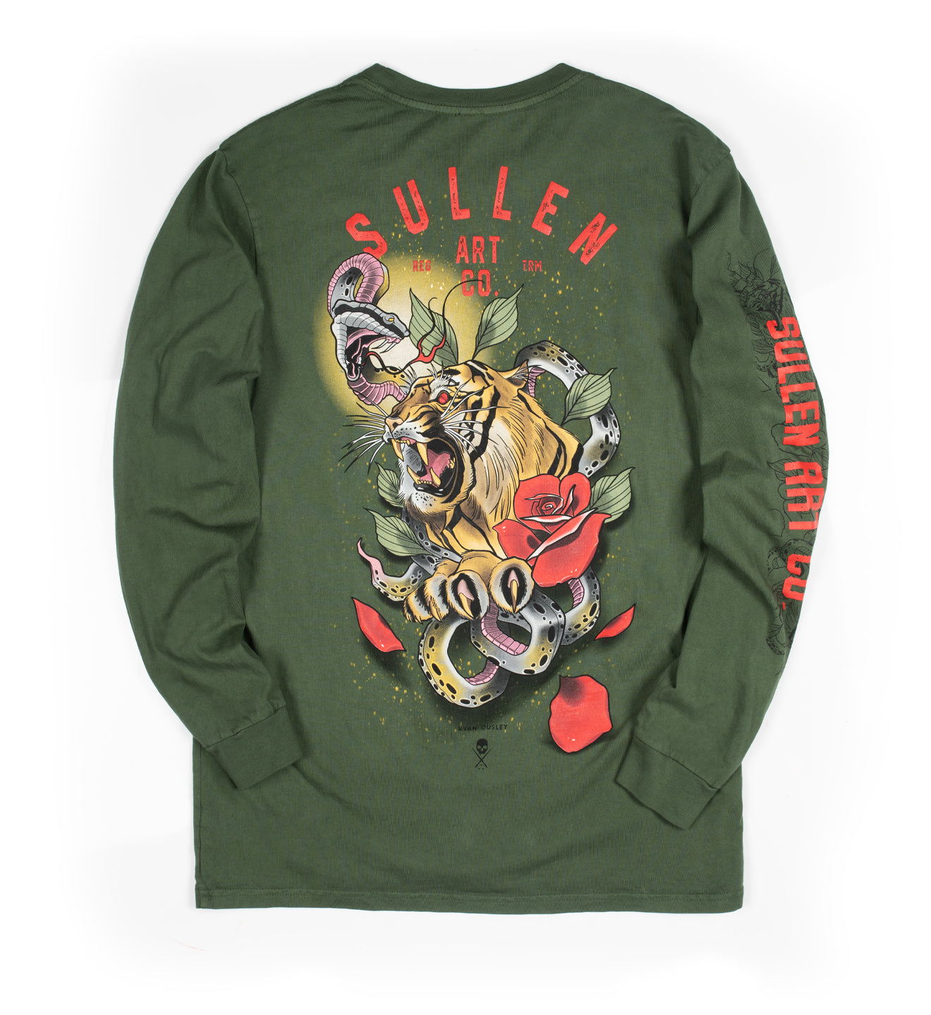 SULLEN CLOTHING OUSLEY TIGER PREMIUM LONG SLEEVE T-SHIRT