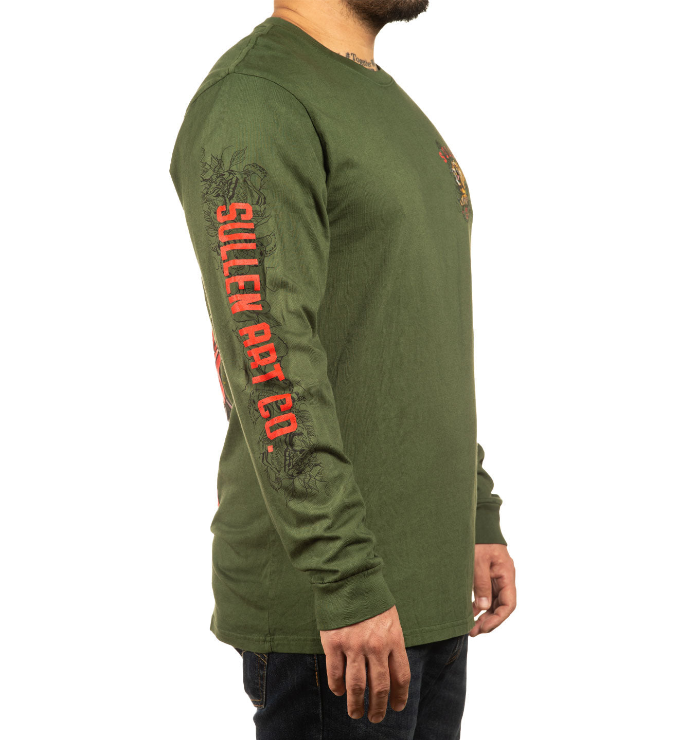 SULLEN CLOTHING OUSLEY TIGER PREMIUM LONG SLEEVE T-SHIRT