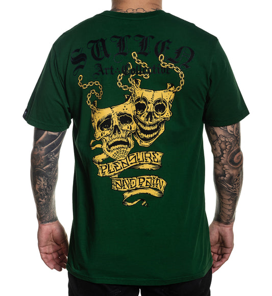 SULLEN CLOTHING DRAMA GREEN PREMIUM T-SHIRT