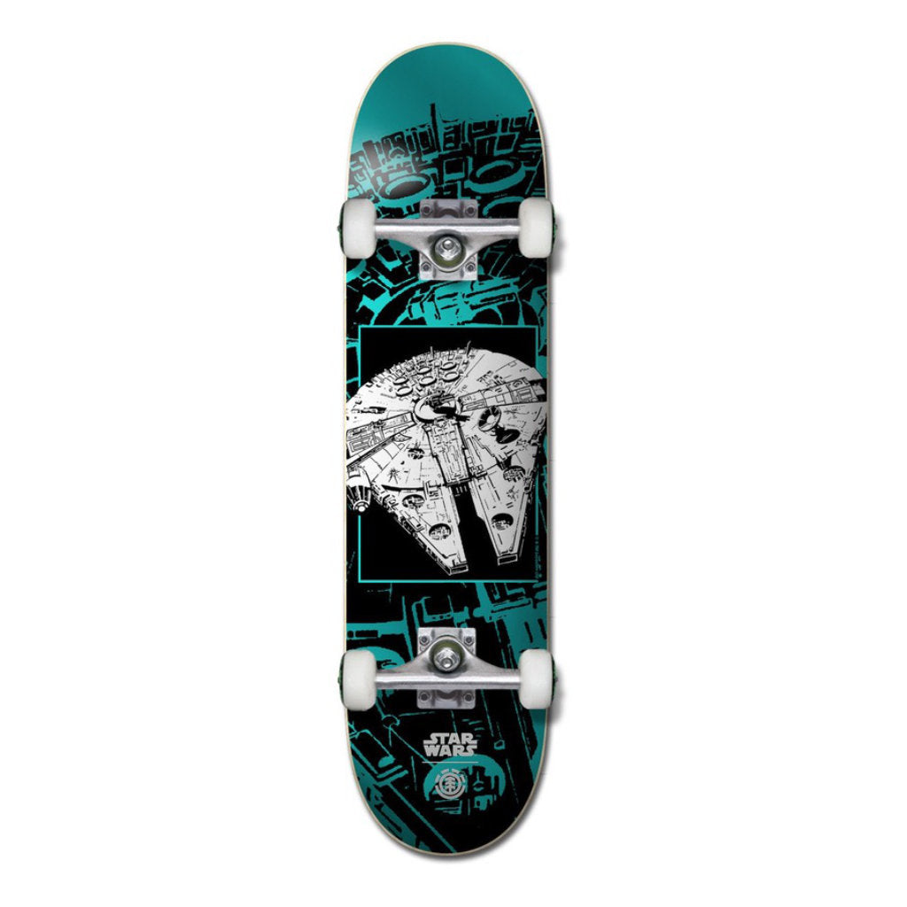 STAR WARS™ X ELEMENT MILLENIUM 7.75 SKATEBOARD COMPLETE