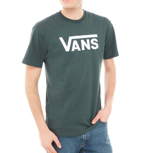 Vans Classic Logo Pine Needle Green T Shirt