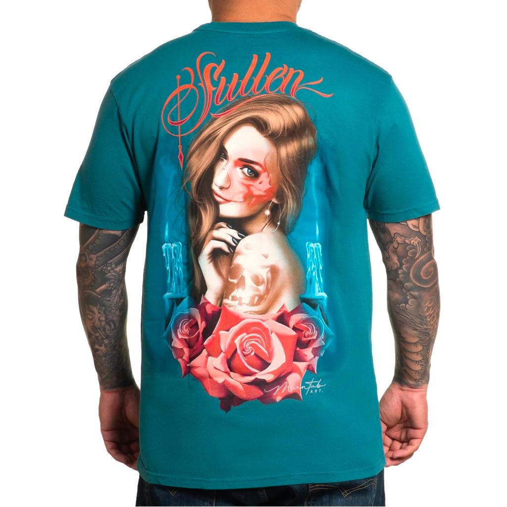 SULLEN CLOTHING EVE STORM BLUE PREMIUM T-SHIRT