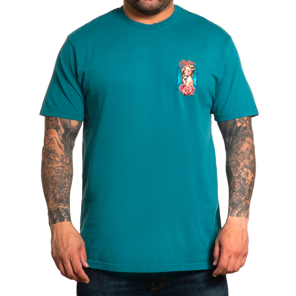 SULLEN CLOTHING EVE STORM BLUE PREMIUM T-SHIRT