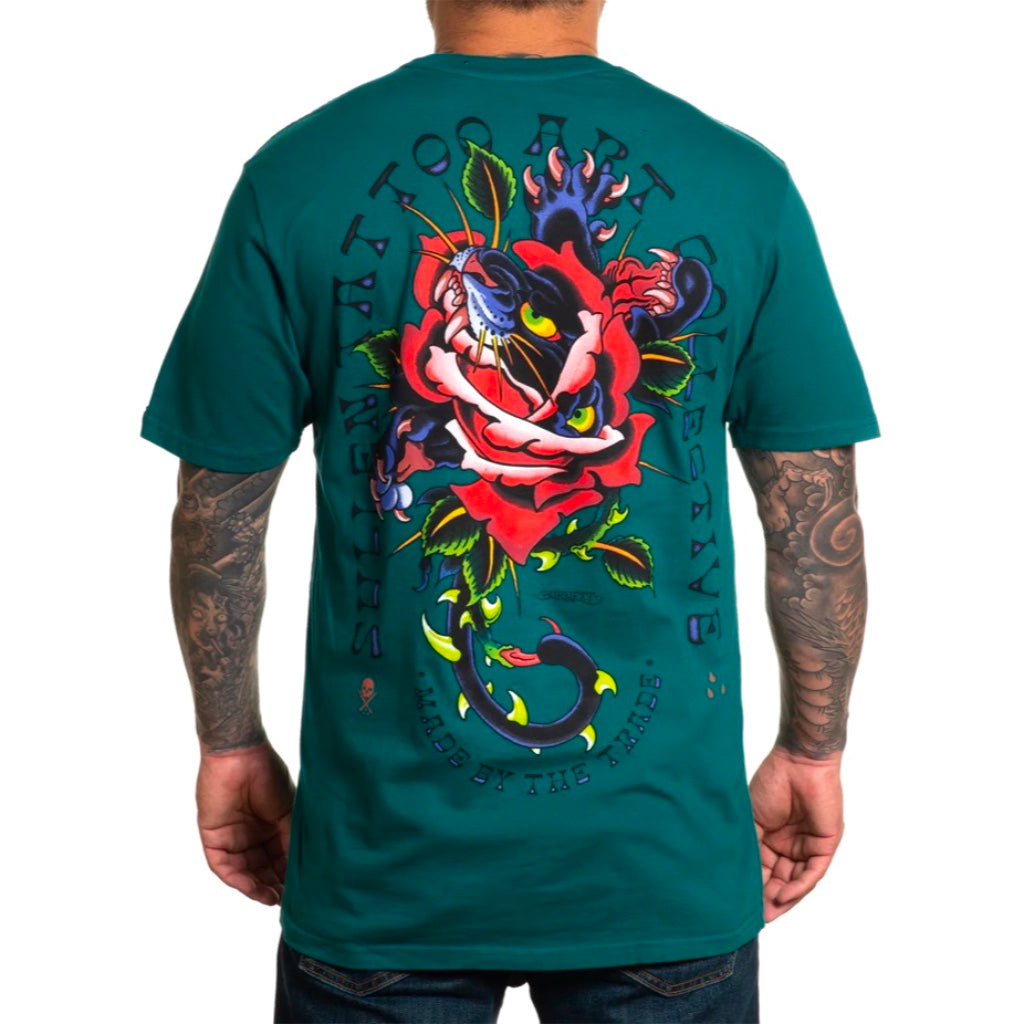 SULLEN CLOTHING PANTHER ROSE PREMIUM T-SHIRT