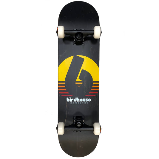 Birdhouse Sunset Black Stage 3 Complete Skateboard  8"