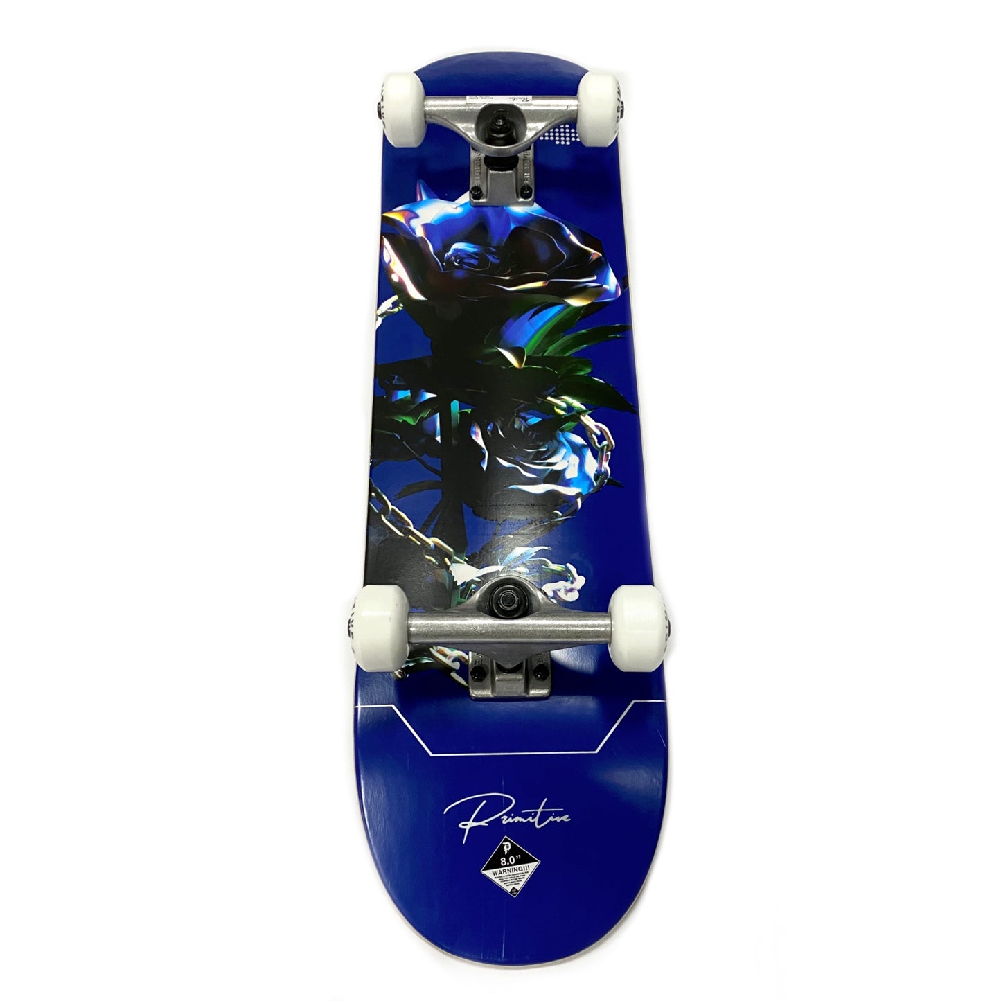 Primitive Rodriguez Eternity Blue Complete Skateboard 8"