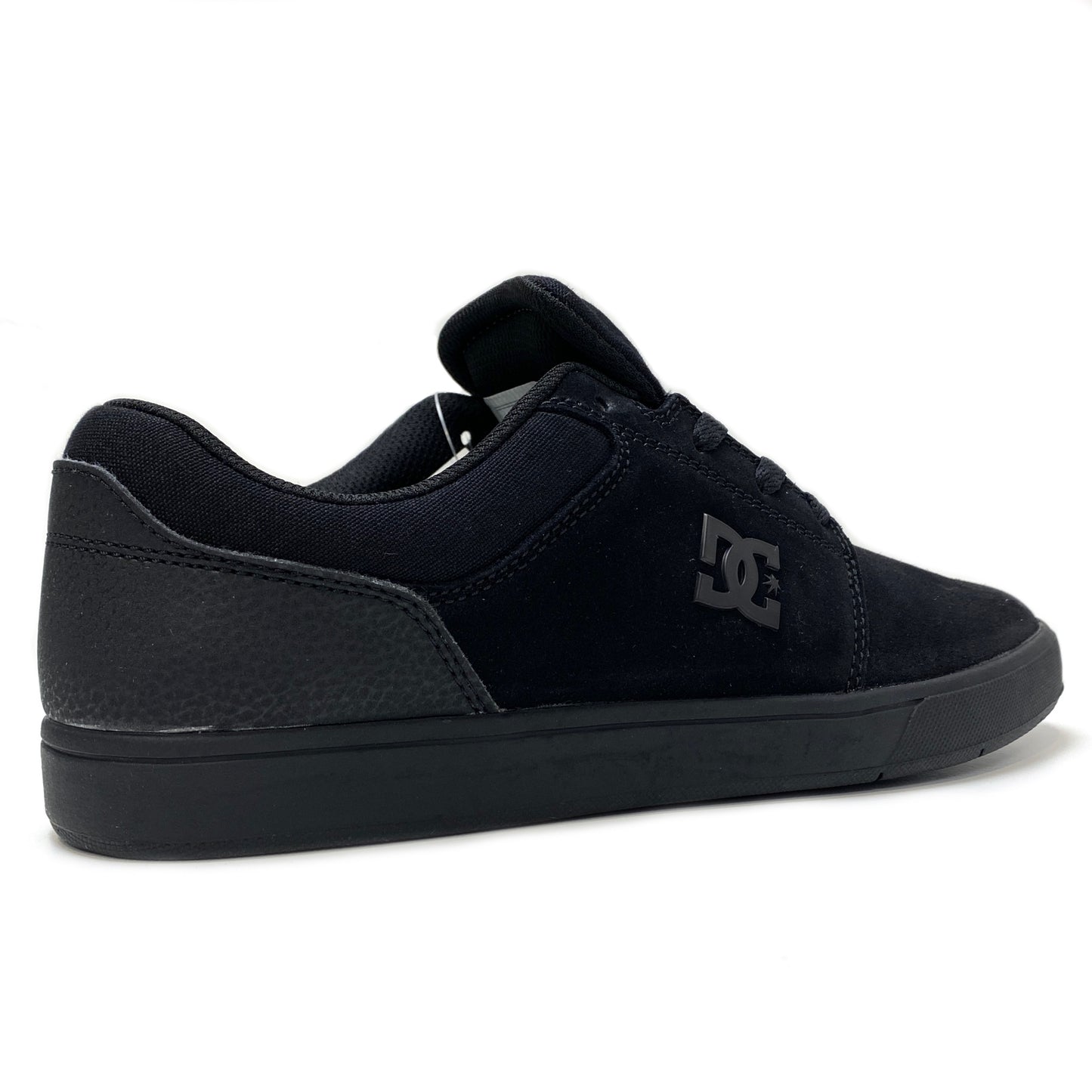 DC SHOES CRISIS 2 BLACK BLACK TRAINERS (UK 9)