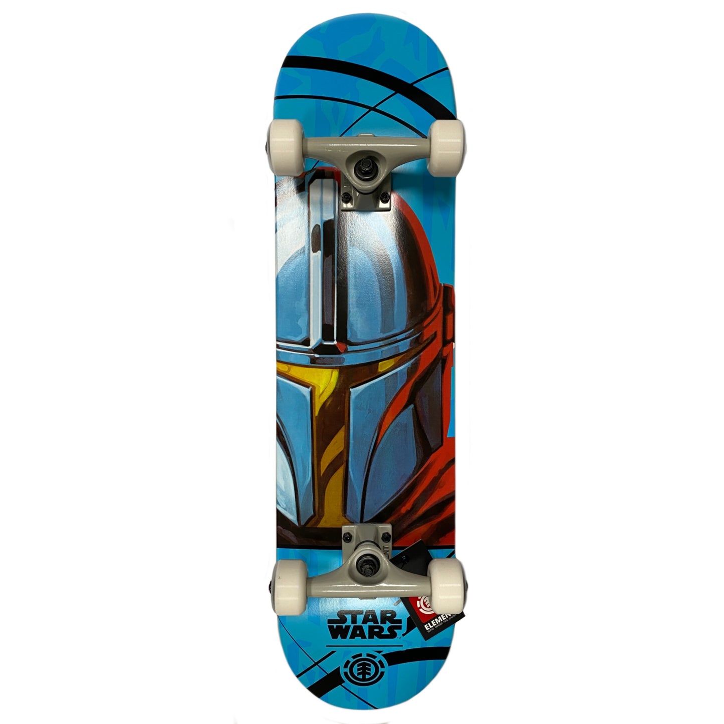 ELEMENT X THE MANDALORIAN MANDO COMPLETE SKATEBOARD - 7.75'