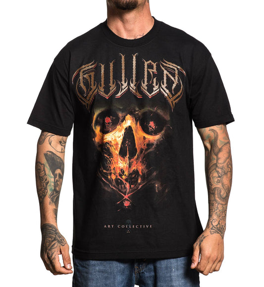 SULLEN CLOTHING JORQUERA BADGE BLACK STANDARD T-SHIRT