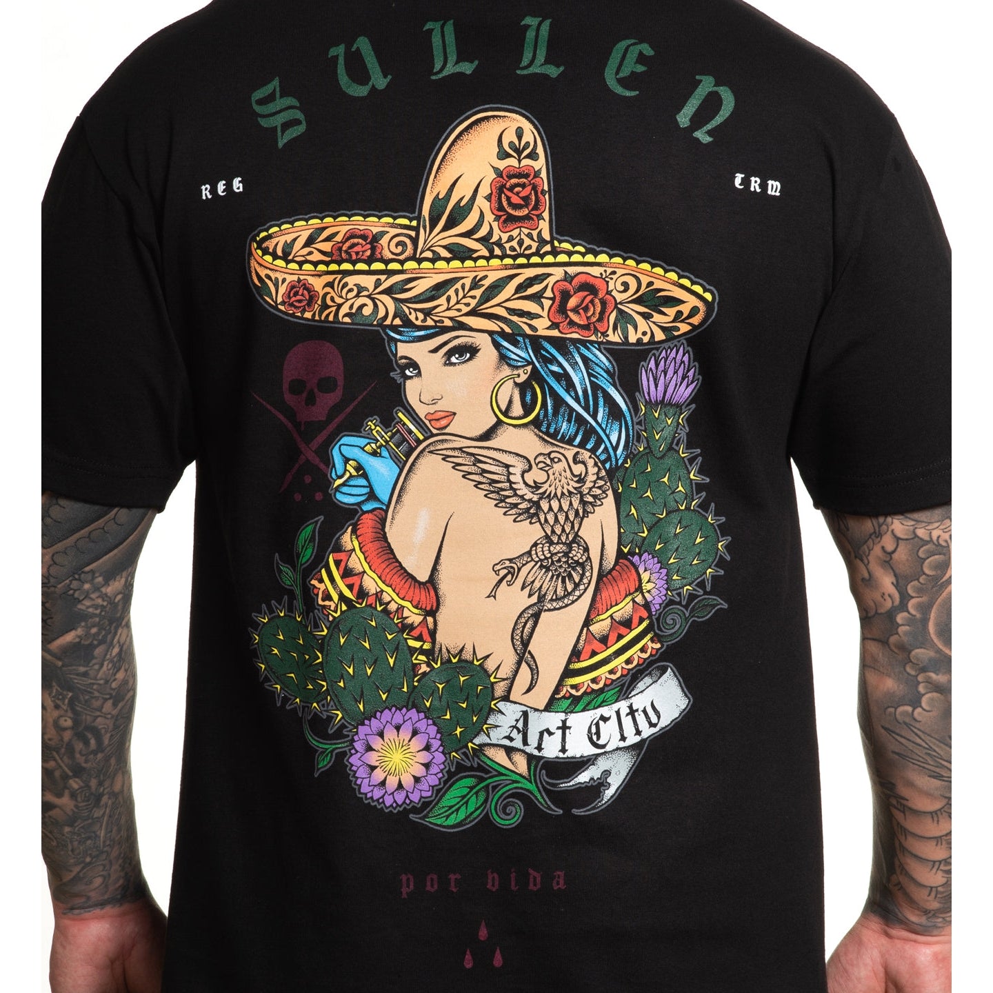 SULLEN CLOTHING CACTUS FLOWER STANDARD T-SHIRT (S)