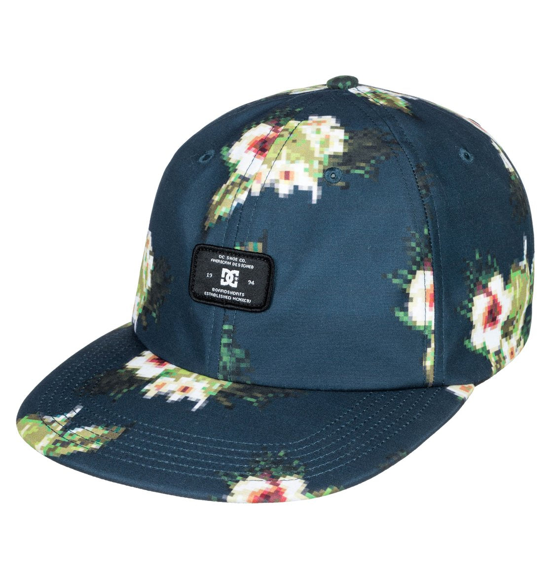 DC SHOES REALSTEAD DIGITAL FLORAL DARK INDIGO HIBYGARDEN CAP