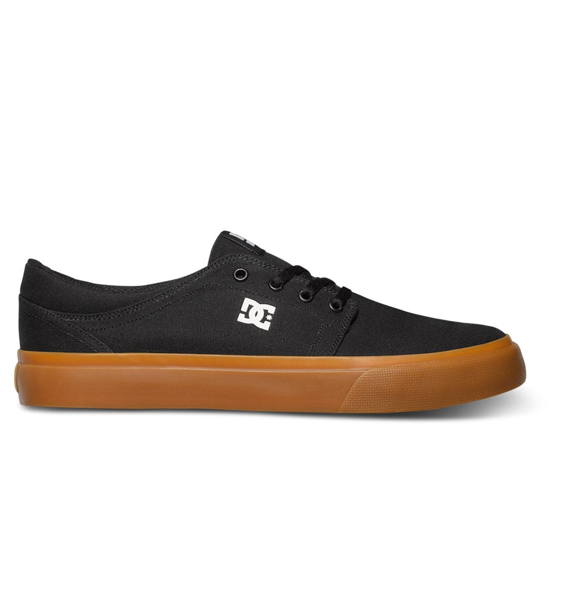 DC SHOES TRASE TX BLACK GUM TRAINERS