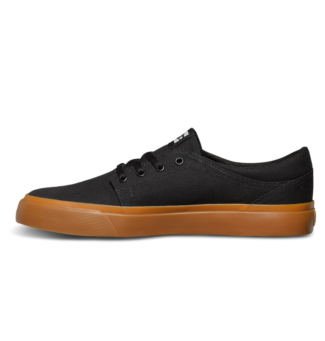 DC SHOES TRASE TX BLACK GUM TRAINERS