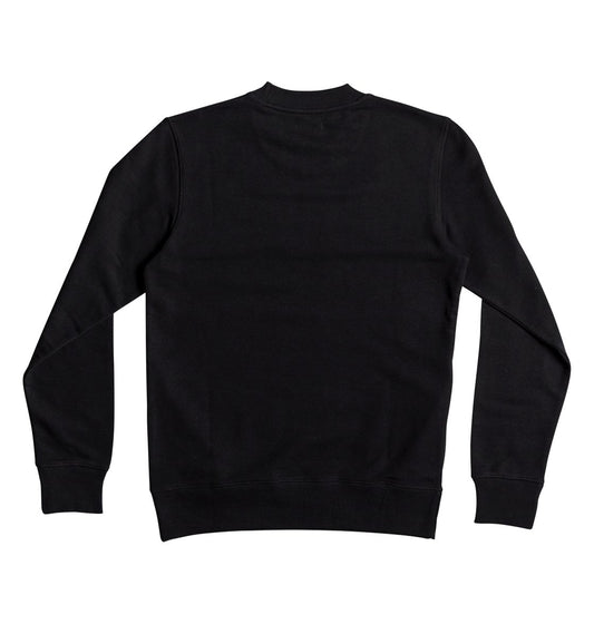 DC SHOES CORE BLACK CREW SWEATSHIRT