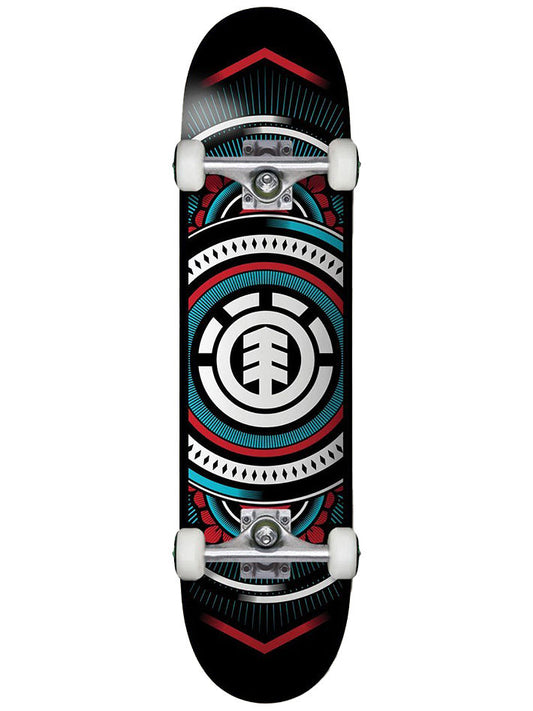 Element Hatched Blue 8" Skateboard Complete