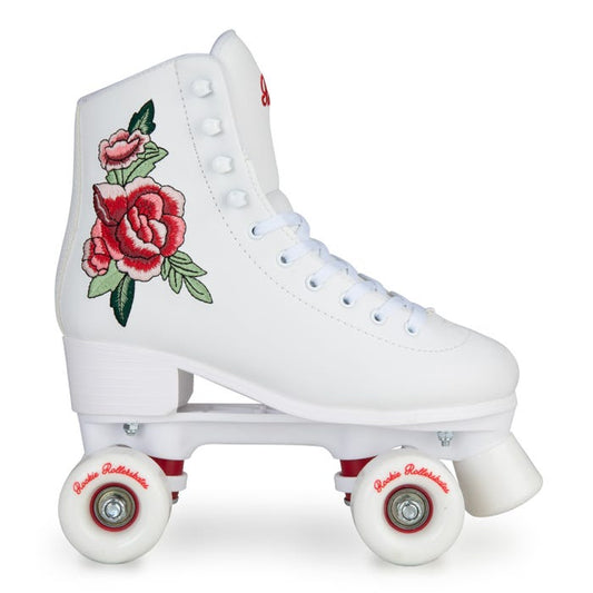 Rookie Rosa White Quad Roller Skates