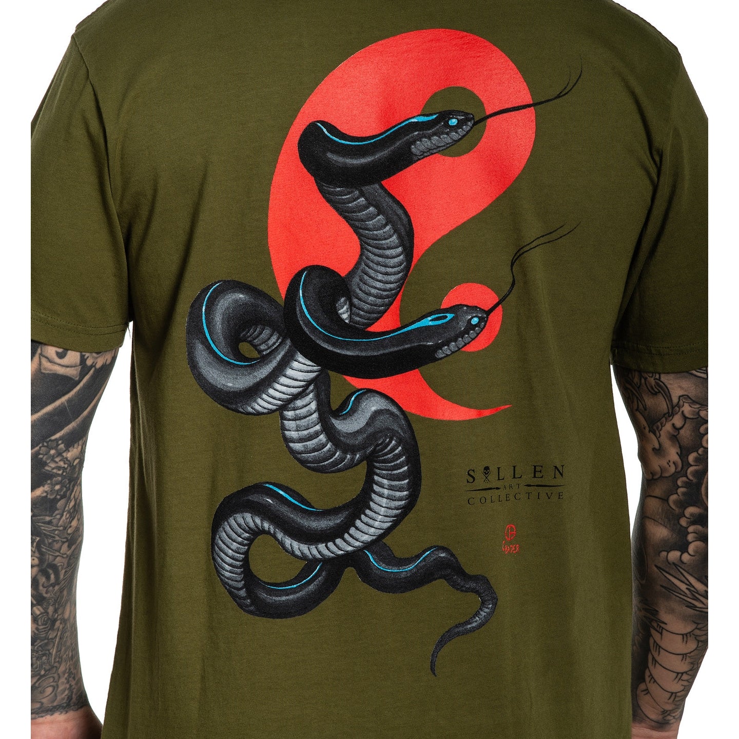 SULLEN CLOTHING BALANCED GREEN PREMIUM T-SHIRT