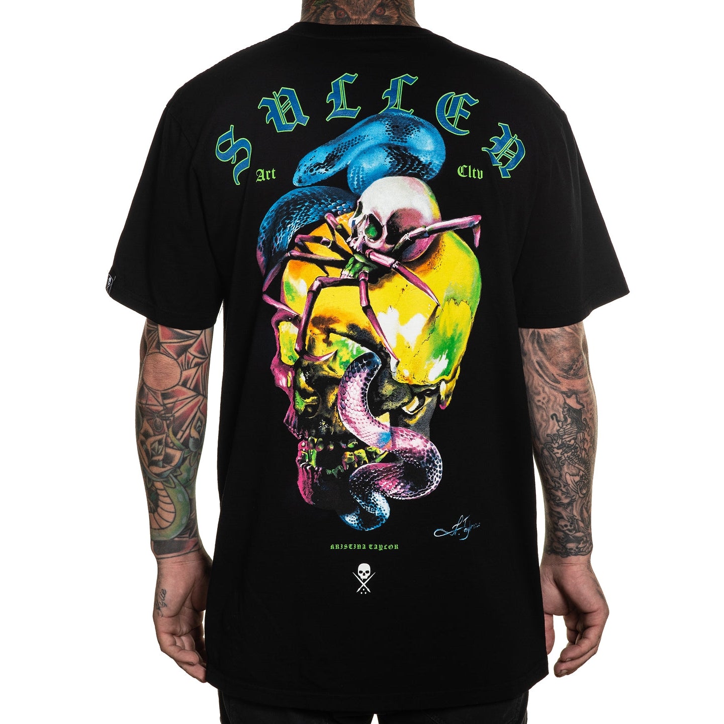 SULLEN CLOTHING TAYLOR SKULL STANDARD T-SHIRT (XL)