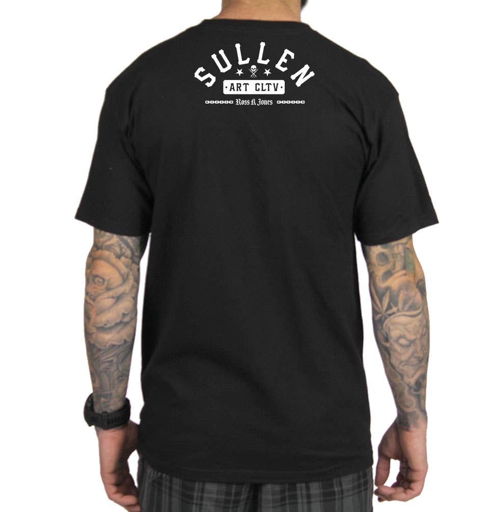 SULLEN CLOTHING ROSS K JONES BLACK STANDARD T-SHIRT