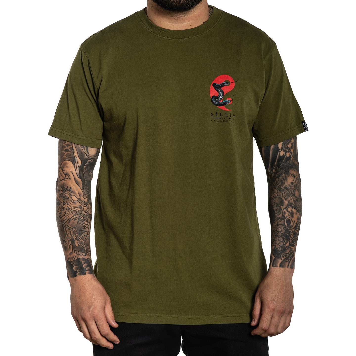 SULLEN CLOTHING BALANCED GREEN PREMIUM T-SHIRT