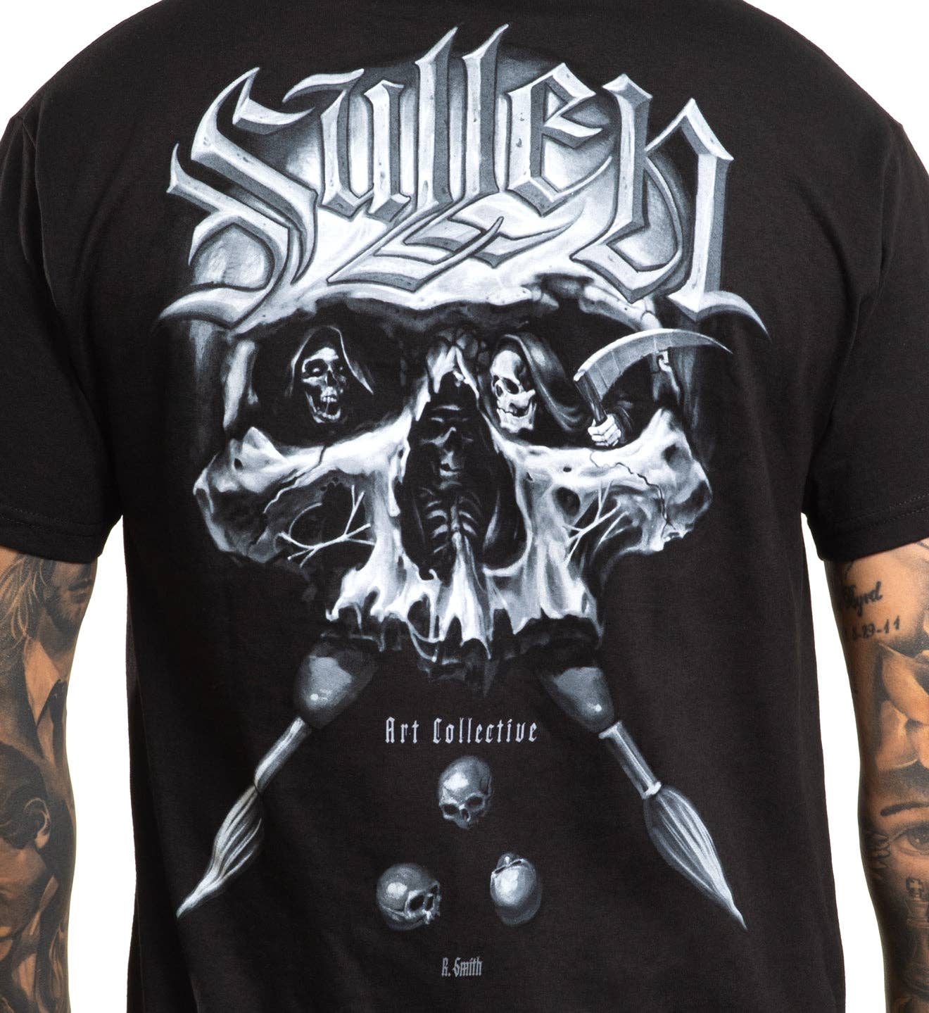 SULLEN CLOTHING REAPER BADGE STANDARD T-SHIRT