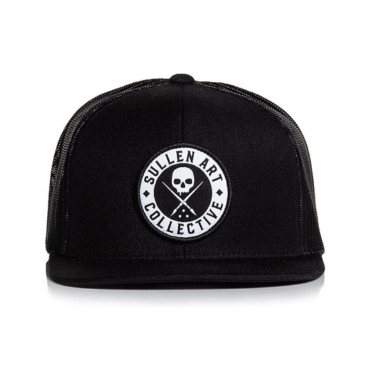 SULLEN CLOTHING BOH BLACK MESH TRUCKER SNAPBACK CAP