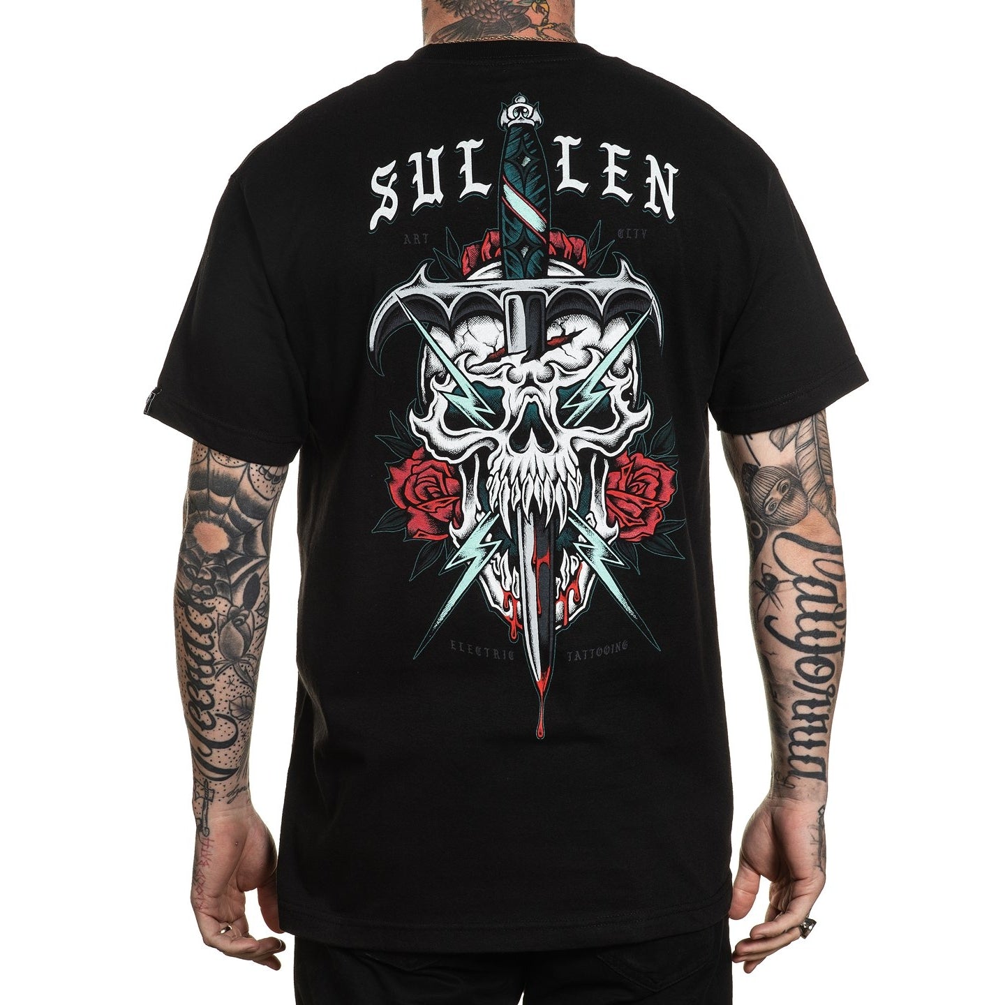 SULLEN CLOTHING ZAP DAGGER STANDARD T-SHIRT(M)