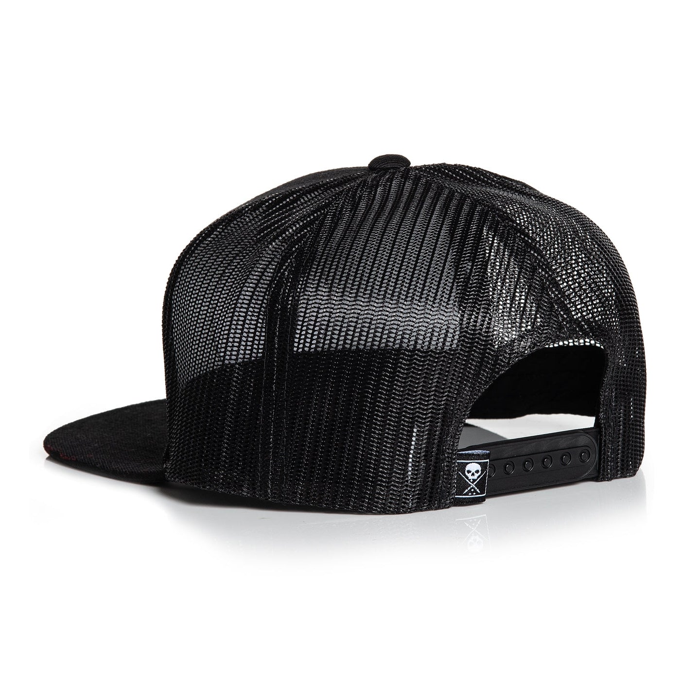 SULLEN CLOTHING BOH BLACK MESH TRUCKER SNAPBACK CAP