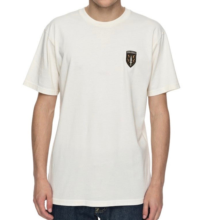 DC SHOES SIAMENOM ANTIQUE WHITE T-SHIRT