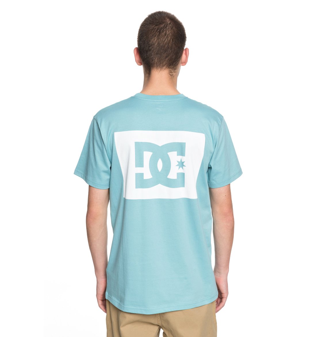 DC SHOES STAGE BOX T-SHIRT MARINE BLUE (M)