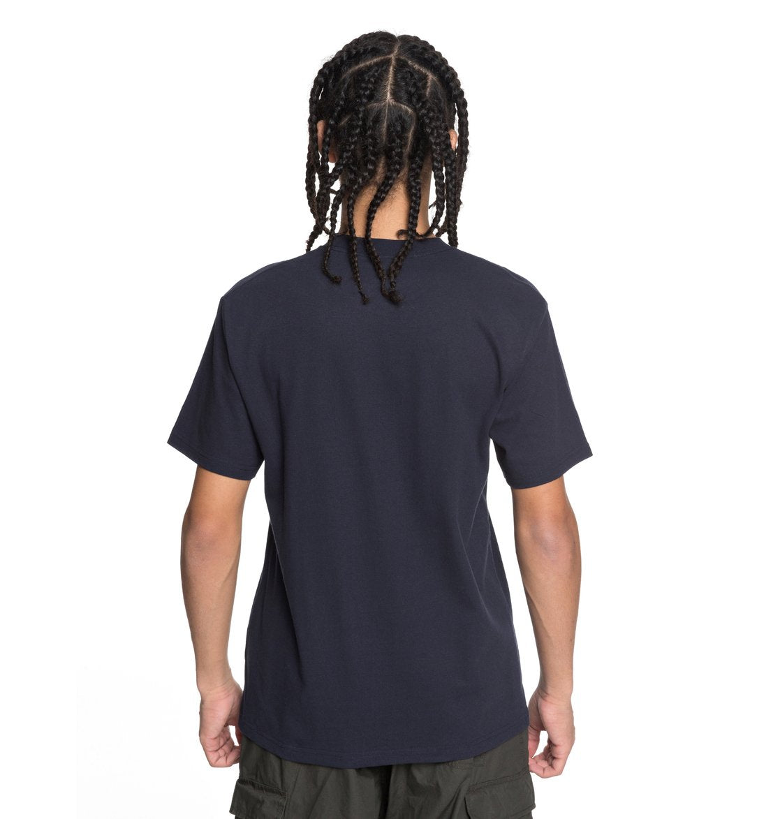 DC Shoes Knuckle In A Row Dark Indigo Navy T Shirt