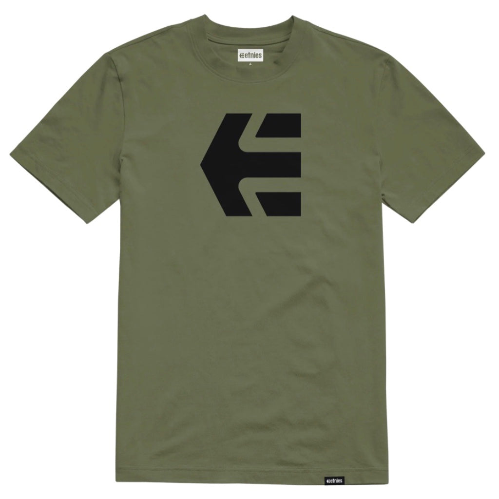 ETNIES ICON MILITARY GREEN T-SHIRT