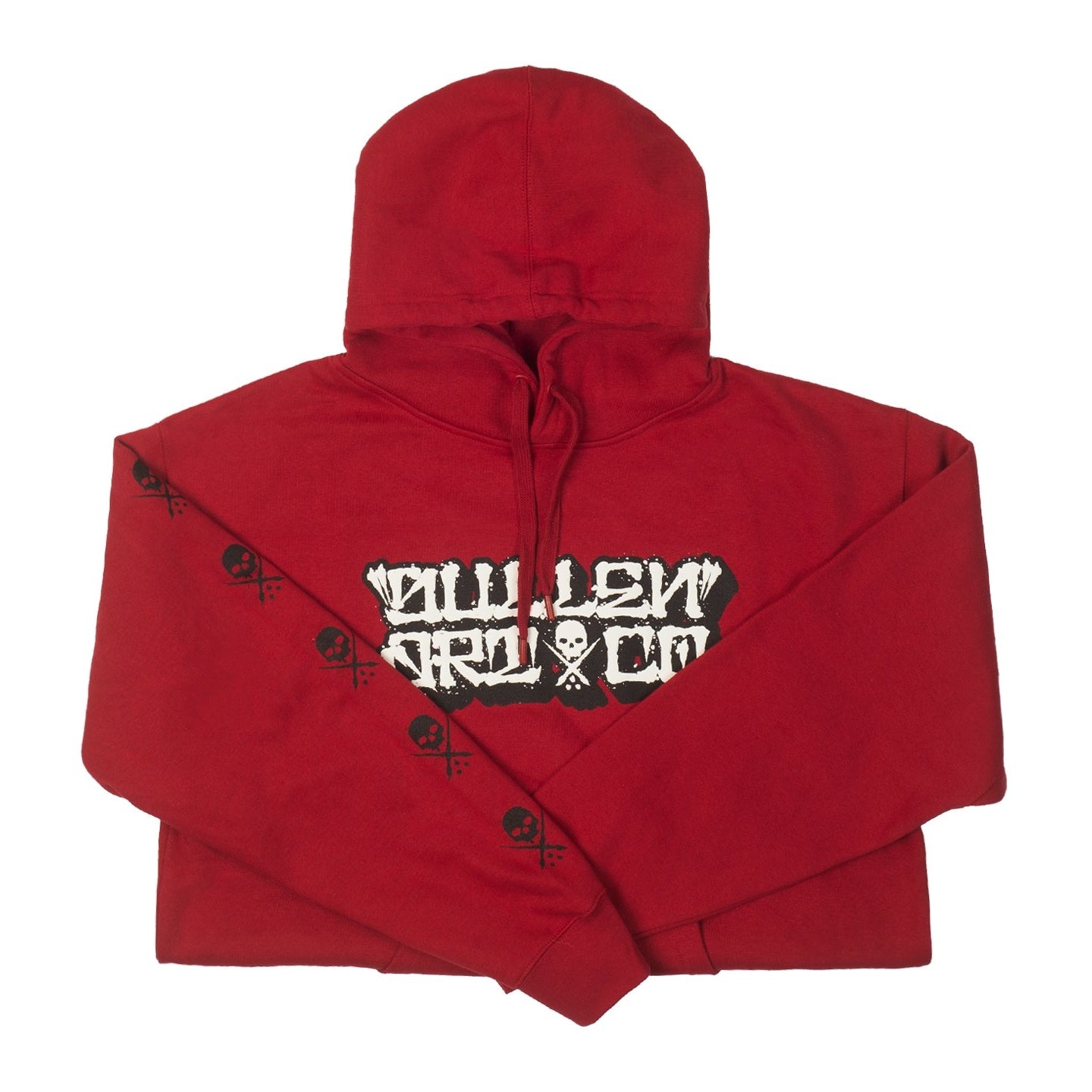 SULLEN CLOTHING STROKES RED PULLOVER HOODIE