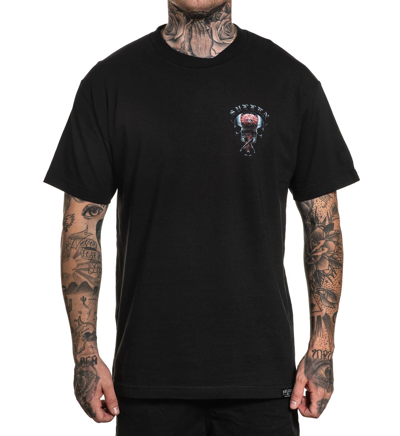 SULLEN CLOTHING MINDS EYE BLACK STANDARD T-SHIRT