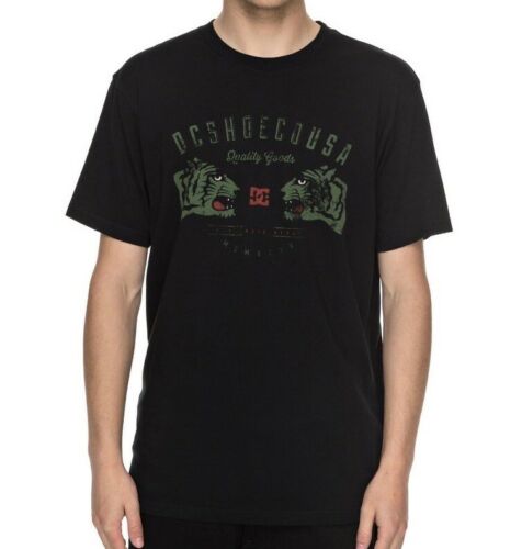 DC SHOES SURRENDER NEVER BLACK T-SHIRT