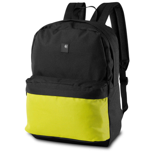 Etnies Entry Black & Yellow Backpack