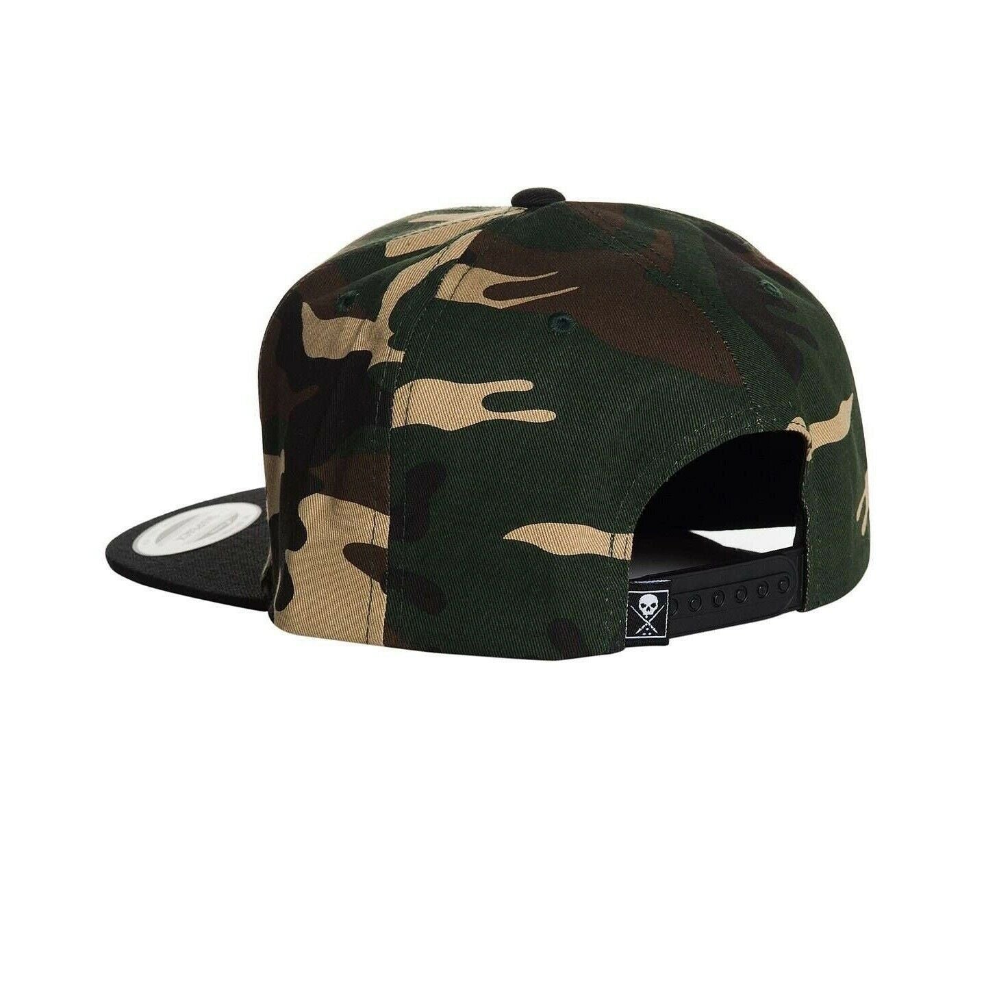 SULLEN CLOTHING EAGLE TRADITION WOODLAND CAMO SNAPBACK CAP HAT