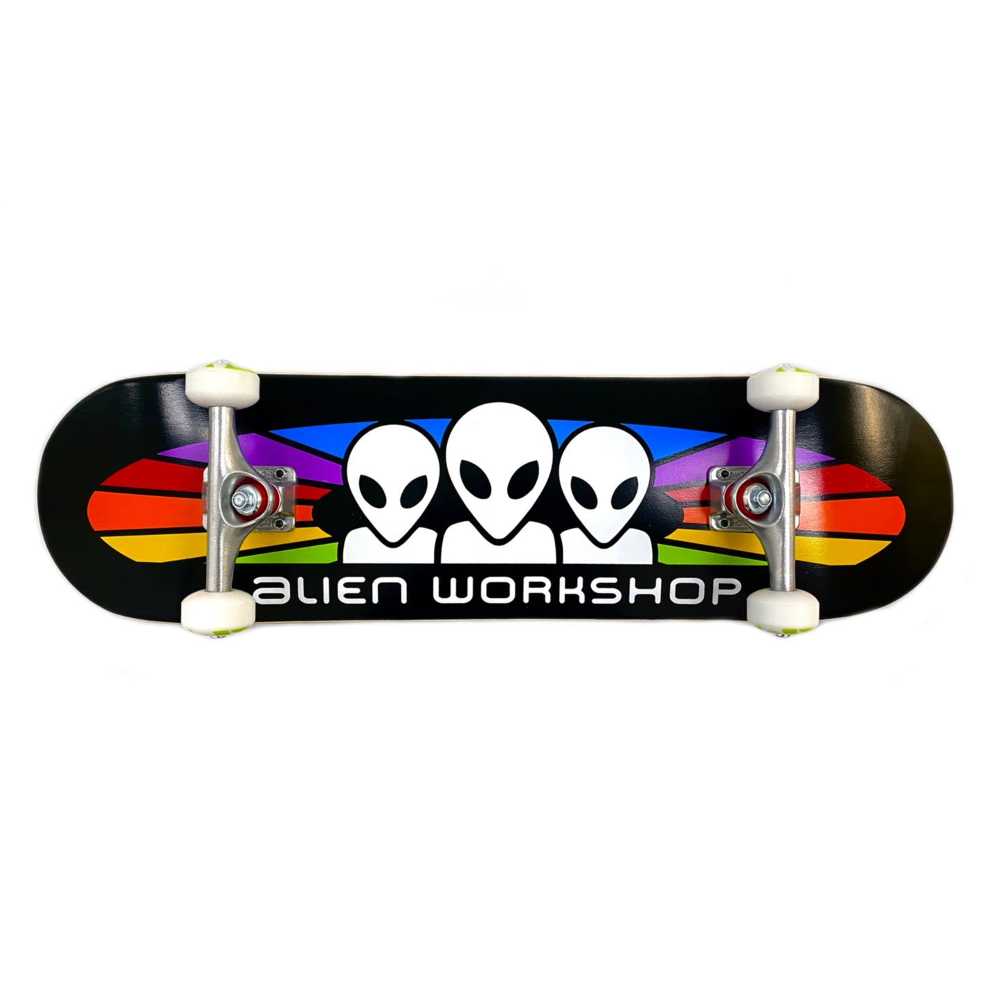 Alien Workshop Spectrum Black Skateboard Complete 8.25"