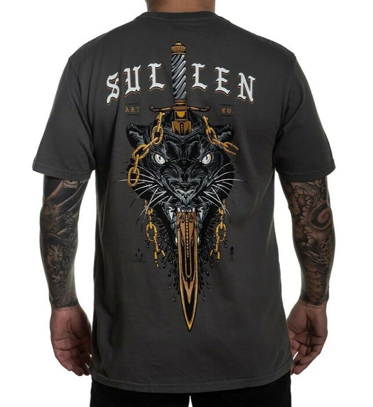 SULLEN CLOTHING UNCHAINED GREY PREMIUM T-SHIRT (S)