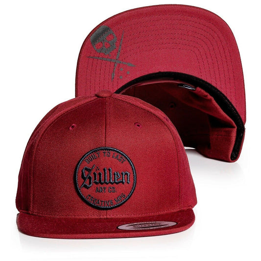 SULLEN CLOTHING ENDURE CARDINAL RED SNAPBACK CAP