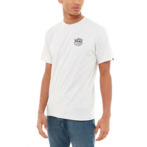 VANS HOLDER STREET ASH HEATHER GREY T-SHIRT (S)