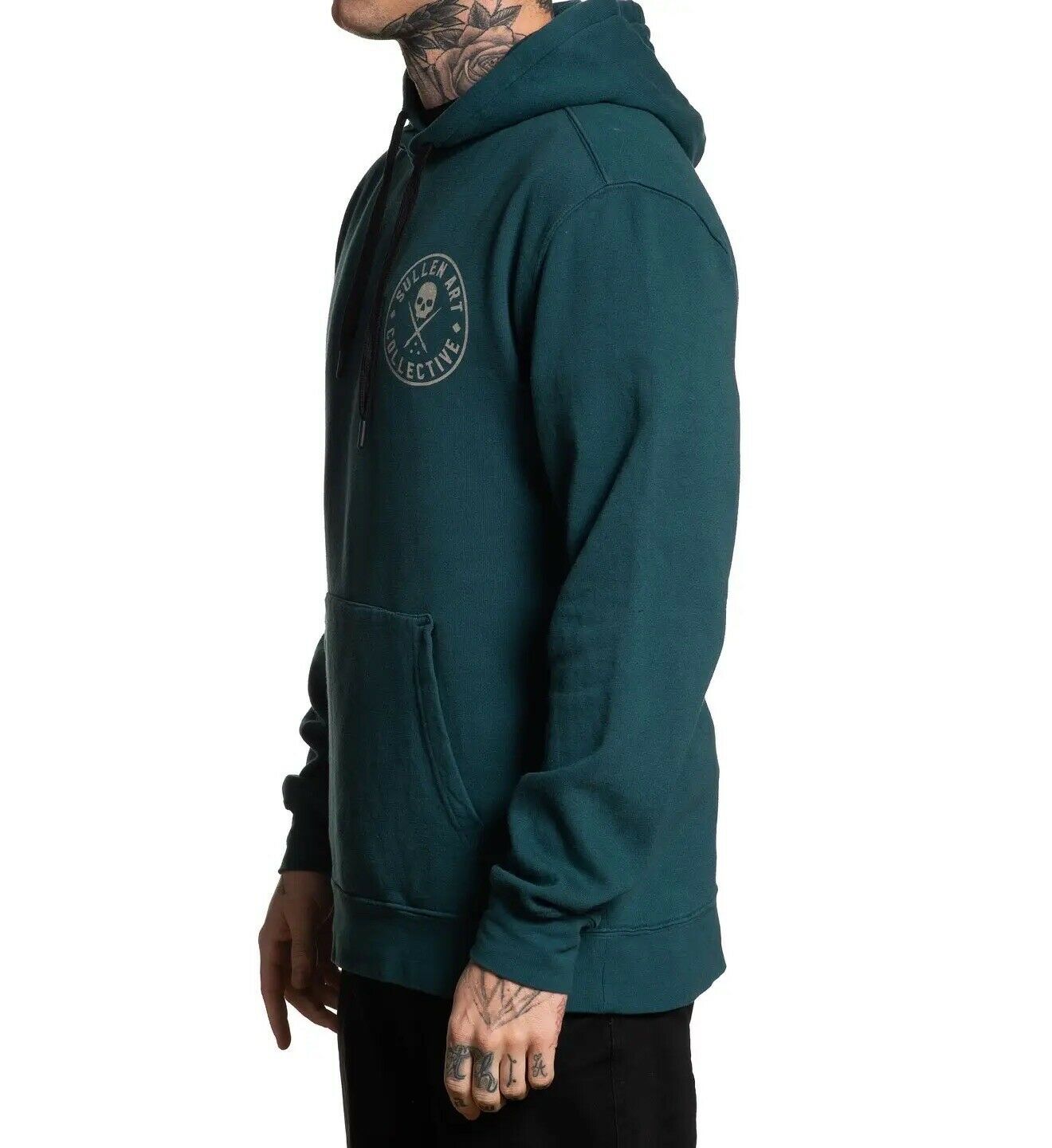 SULLEN CLOTHING EVER BOH SEA MOSS GREEN PULLOVER HOODIE