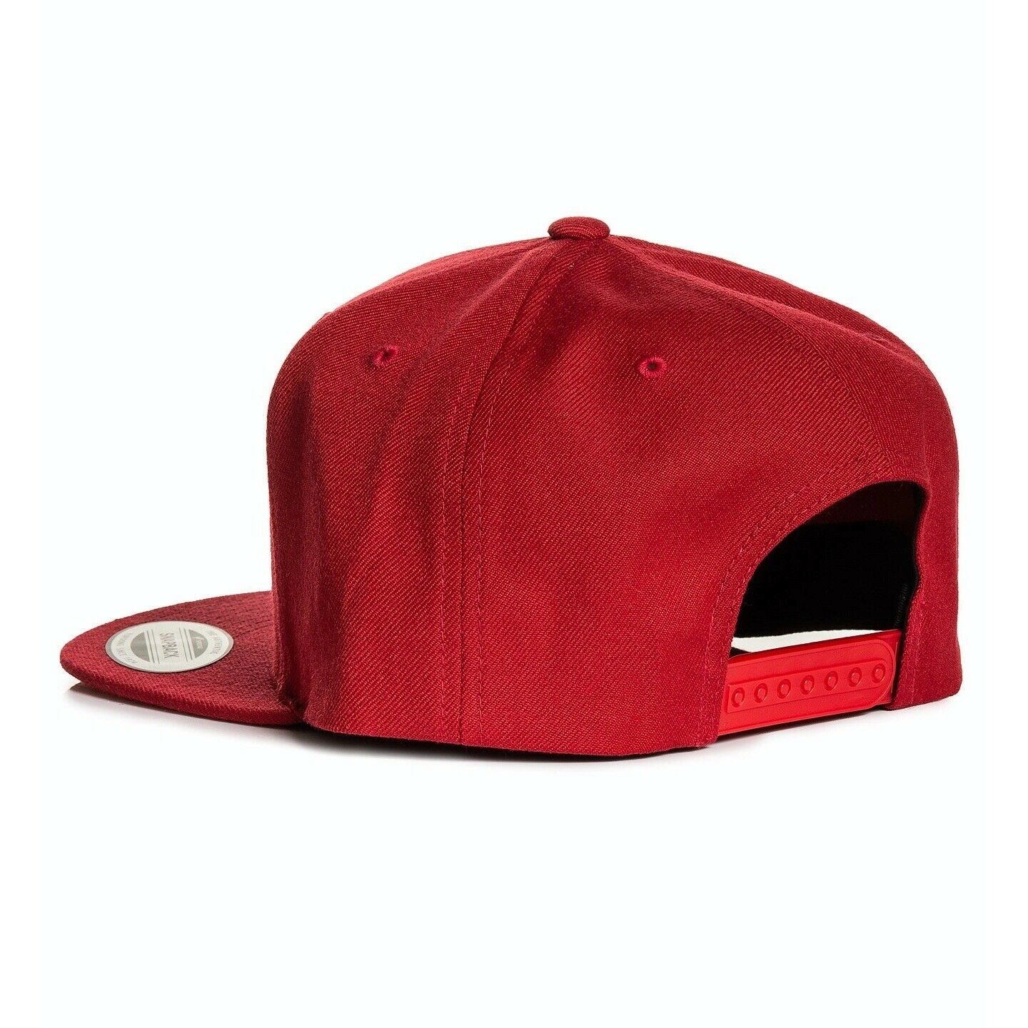 SULLEN CLOTHING BUILT SCARLET RED SNAPBACK CAP HAT