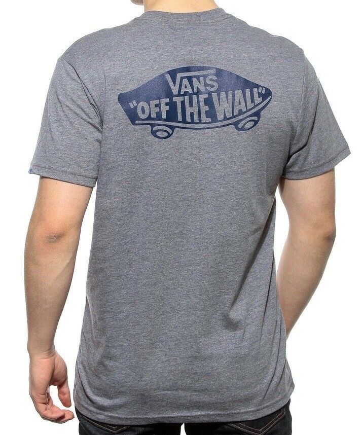 VANS OTW POCKET LOGO HEATHER GREY DRESS BLUES T SHIRT