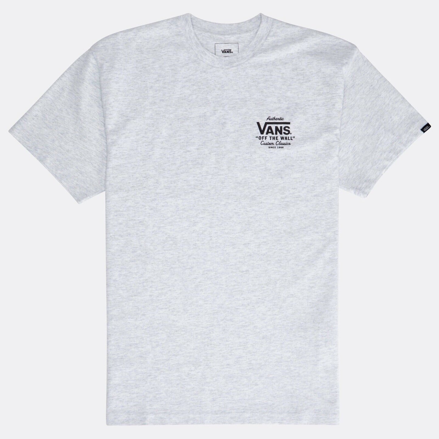 VANS HOLDER STREET ASH HEATHER GREY T-SHIRT (S)