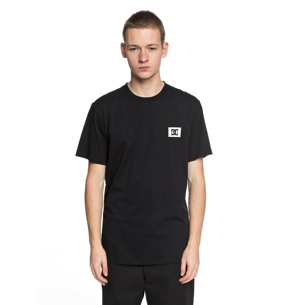 DC SHOES STAGE BOX T-SHIRT BLACK (S)