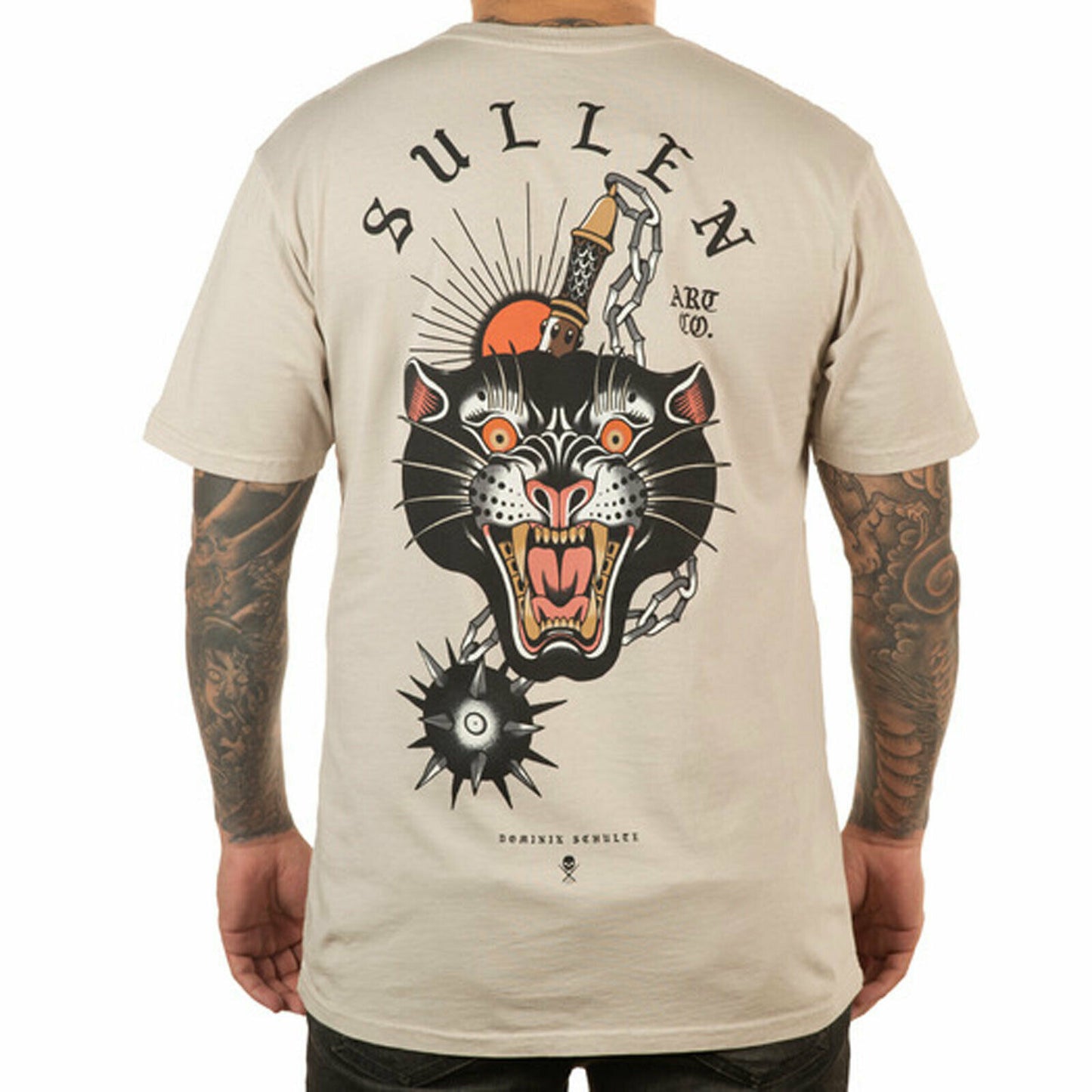 SULLEN CLOTHING MACE CAT PREMIUM T-SHIRT (L)