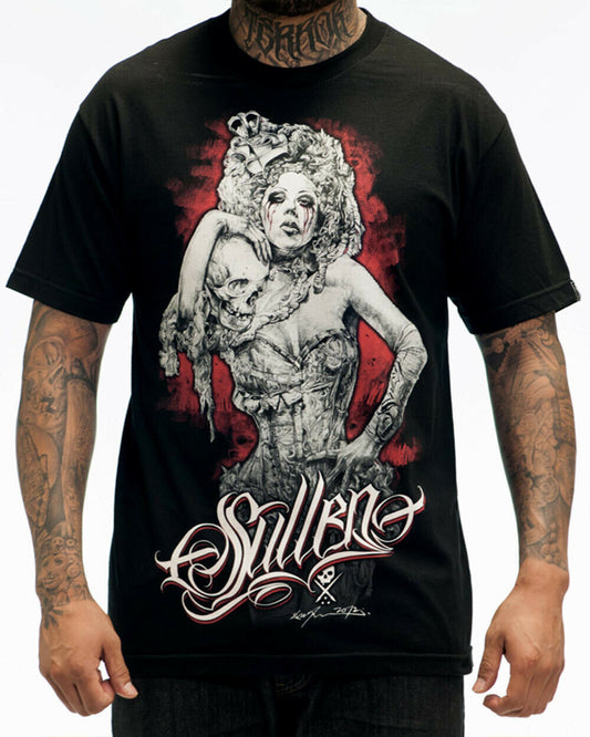 SULLEN CLOTHING VICTORIAN TEARS BLACK T-SHIRT (S)